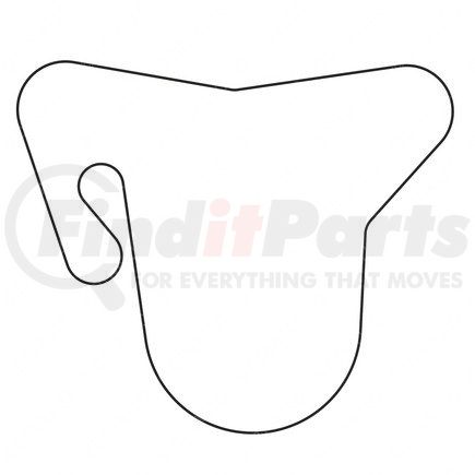 Detroit Diesel DDE A4729933496 Serpentine Belt - Poly, V-Ribbed