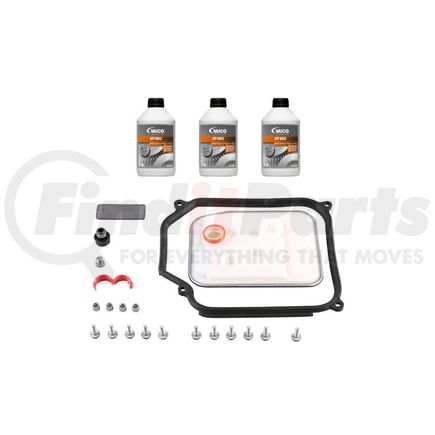 Vaico V103847 Filter W/ Oil Pan Gasket, Transmission Oil (G052 3 ltr) and Instl Hardware