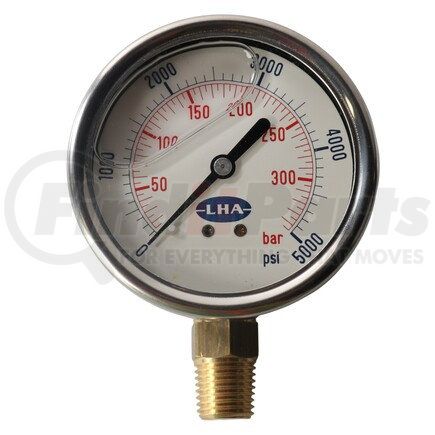 Lha Products PGL-A-63-N-B-5000-S PRESSURE GAUGE