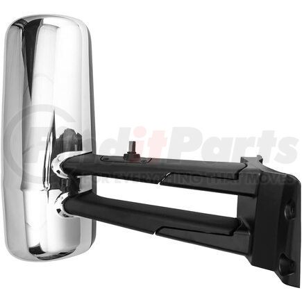 Torque Parts TR597-KMC-R Door Mirror - Passenger Side, Chrome with Bracket Heating Electrical