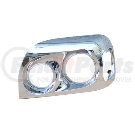 Torque Parts TRFR0124BL Headlight Bezel - Driver Side, Chrome, for Freightliner Century