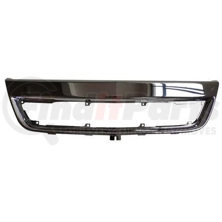 Torque Parts TRIN061A Center Bumper Trim - Chrome, for 2018+ International LT Trucks