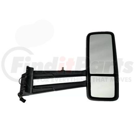 Torque Parts TRKWN019ARS32 Door Mirror - Passenger Side, Black, for 2014-2021 Kenworth T680