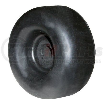 BUYERS PRODUCTS b1001 Multi-Purpose Stop Bumper - Round, Rubber, 2-1/2 Dia x 1in. High, Black