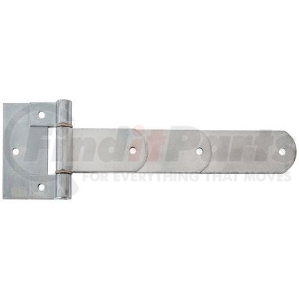 Buyers Products b2423f 2.25 x 8in. Steel Strap Hinge with 1/2in. Steel Pin-Overall 5 x 10.56 Inch