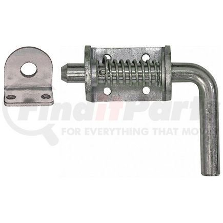 Buyers Products b2596lkb 3/4in. Zinc Plated Heavy Duty Spring Latch Assembly with Keeper