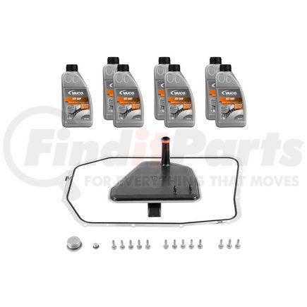 Vaico V10-3219 Filter W/ Seal, Transmission Oil (6HP 7 Ltr) and Installation Hardware