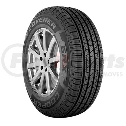 Cooper Tires 166547019 Discoverer SRX Tire - 255/60R19, 109H, 31.22 in. OTD, Black Side Wall (BSW)