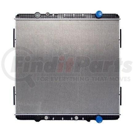 Western Star HDC010956PA RADIATOR PLASTIC/ALUMINUM; 2010-15 WESTERN STAR 4900 WITH 12"-5 PLATE TRANS OIL COOLER; INLET-OUTLET 2 1/2" CONNECTION-9" TO CENTER ON RIGHT SIDE