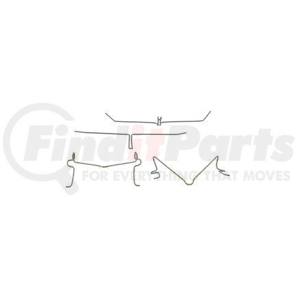 Carlson 13271 Disc Brake Hardware Kit