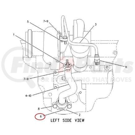 PAI 121208 O-Ring - 0.139 in C/S x 1.296 in ID 3.53 mm C/S x 32.92 mm ID, Buna N 70, Series # -219