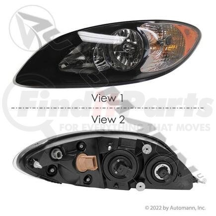 Automann 564.55207 Headlamp, LH, for IHC