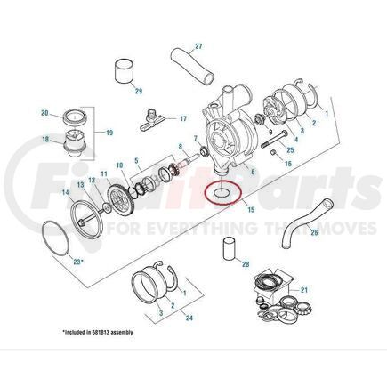 PAI 621268 Rectangular Sealing Ring