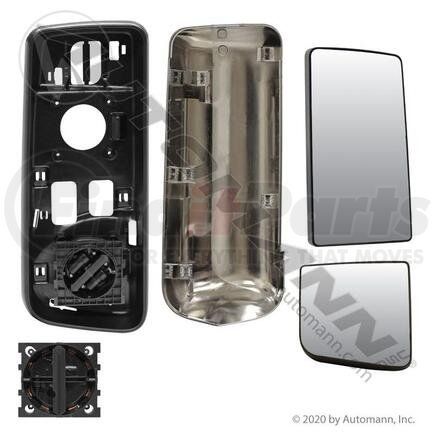 Automann 563.75027C MIRROR HEAD LH HEATED CHROME P