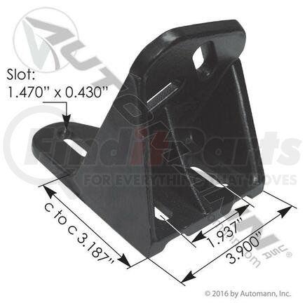 Automann M59516R HOOD GUIDE BRACKET RH KENWORTH