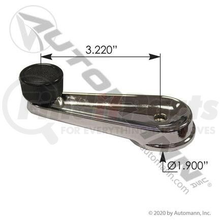 Automann HLK2078 WINDOW REGULATOR HANDLE CHROME
