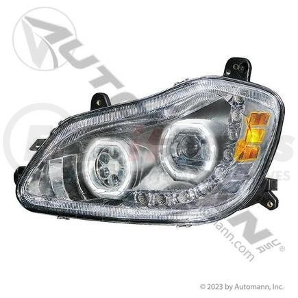 Automann 564.59090DCY Headlight - Driver Side (LH), LED, fits Kenworth T680