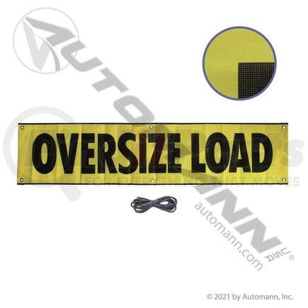 Automann 571.SB103M Oversize Load Banner - 84 in. x 18 in.