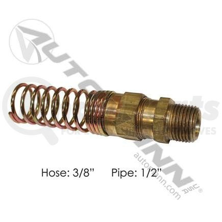 Automann 177.16936D Hose Coup w/Sprng 3/8 x 1/2NPT
