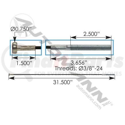 Automann 172.55313MC Cable Air Tank