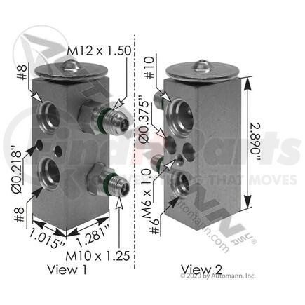 Automann 830.42014 EXPANSION VALVE