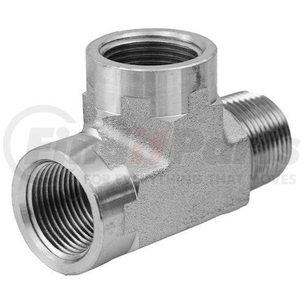 Buyers Products h3759x12 Male Run Tee 3/4in. Male Pipe Thread To Two 3/4in. Female Pipe Thread