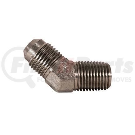 Buyers Products h5355x6 Pipe Fitting - 45 Deg Male Elbow 3/8 in. Tube O.D. To 1/4 in. Male Thread