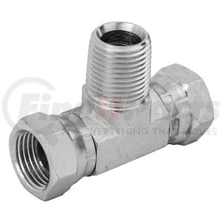 Buyers Products h9406x8x8x8 Pipe Fitting - Female Swivel To Male Branch Tee