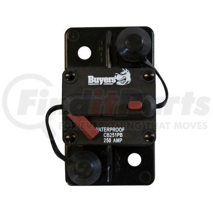 Buyers Products cb251pb Circuit Breaker - 250 AMP, Push-To-Trip