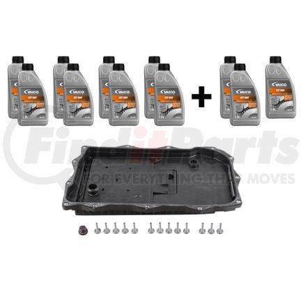 Vaico V202090XXL Kit, cambio de aceite de caja de cambios automática con aceite