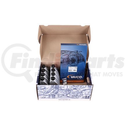 Vaico V202090 Kit, cambio de aceite de caja de cambios automática con aceite
