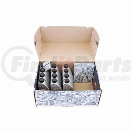 Vaico V52-0389-XXL Oil Pan W/ Gasket, Transmission Oil (SP III / Special 12 ltr), Instl Hardware