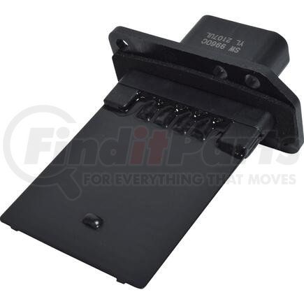 Universal Air Conditioner (UAC) SW9960C HVAC Blower Motor Resistor - 4 Connector Terminal