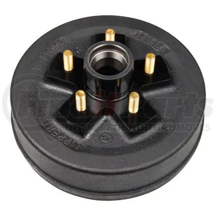 CURT Manufacturing 126003 10in. Brake Drum Hub for 3;500-lb. Axle-5 on 4.5in.; 1/2in. Stud