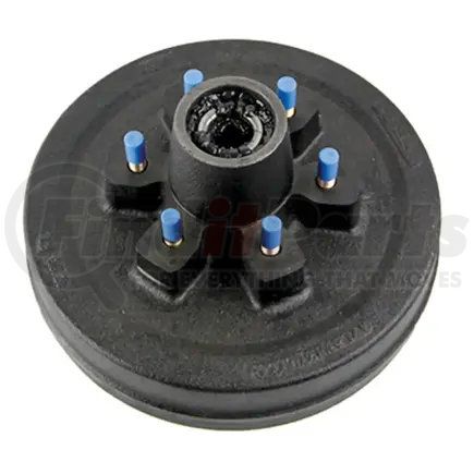 CURT Manufacturing 297983 Brake Drum Hub Assembly for 12;000-lb. Axle- 8 on 6.5in.; 5/8in. Stud