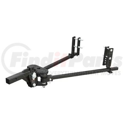 CURT Manufacturing 17499 TruTrack 4P Weight Distribution Hitch with 4x Sway Control; 5-8K