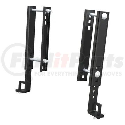 CURT Manufacturing 17516 Replacement TruTrack 10in. Adjustable Support Brackets (2-Pack)