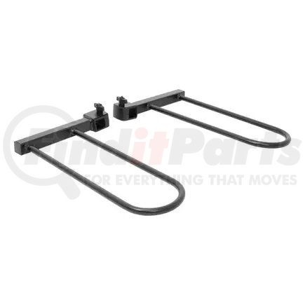CURT MANUFACTURING 18091 Tray-Style Bike Rack Cradles for Fat Tires (4-7/8in. ID; 2-Pack)