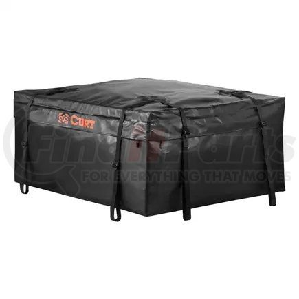 CURT MANUFACTURING 18220 38in. x 34in. x 18in. Weather-Resistant Vinyl Roof Rack Cargo Bag