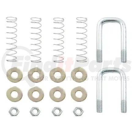 CURT MANUFACTURING 19260 Replacement Original Double Lock Safety Chain Anchor Kit (Fits 60607)