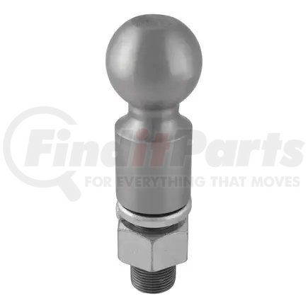 CURT Manufacturing 40087 2-5/16in. Trailer Ball (1-1/4in. x 2-5/8in. Shank; 2in. Rise; 25;000 lbs.; Raw S
