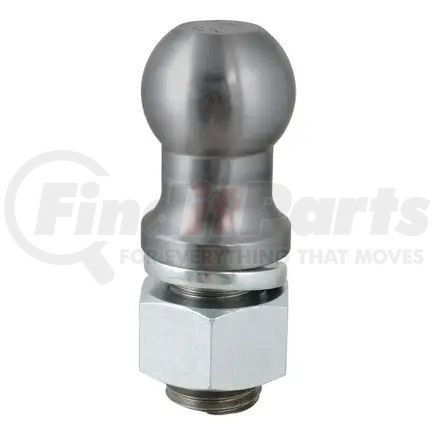 CURT MANUFACTURING 40089 3in. Trailer Ball (2in. x 3-1/4in. Shank; 30;000 lbs.; Raw Steel)
