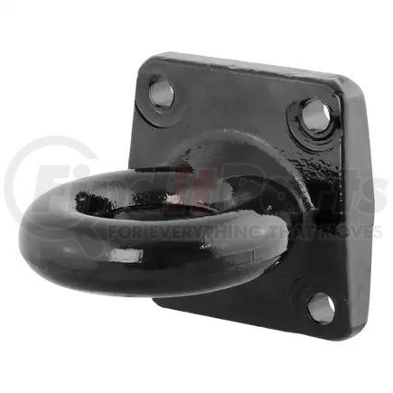 CURT Manufacturing 48560 CURT 48560 Black Steel Pintle Hitch Lunette Ring 3-Inch ID; 60;000 lbs; 4-1/2-Inch Bolt Pattern
