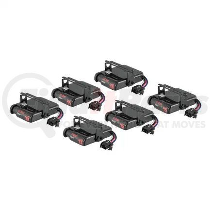 CURT MANUFACTURING 51142 CURT 51142 TriFlex Electric Trailer Brake Controllers; Proportional; 6-Pack