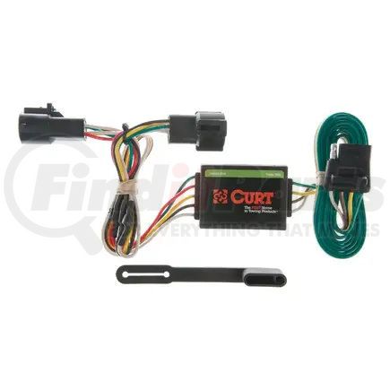 CURT Manufacturing 55325 Custom Wiring; 4-Way Flat Output; Select Ford Ranger; Mazda B2300; B3000; B4000