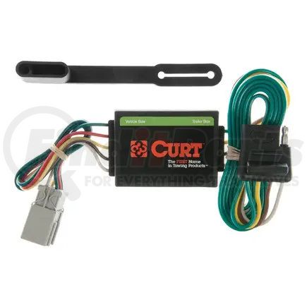 CURT Manufacturing 55336 Custom 4-Flat; Select Honda and Acura Vehicles; OEM Tow Package Required