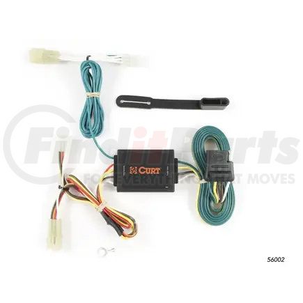 CURT MANUFACTURING 56002 Custom Wiring Harness; 4-Way Flat Output; Select Suzuki Grand Vitara; SX4