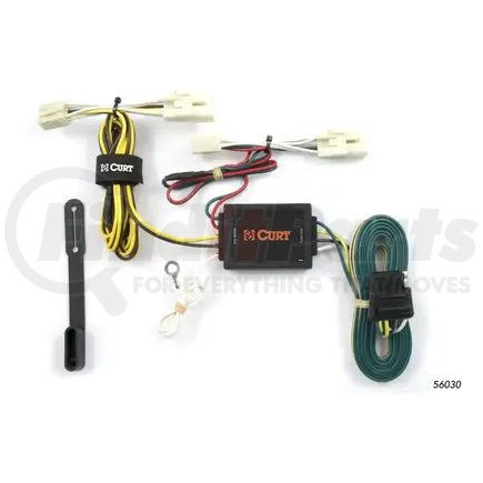 CURT MANUFACTURING 56030 CURT 56030 Vehicle-Side Custom 4-Pin Trailer Wiring Harness; Fits Select Scion xB