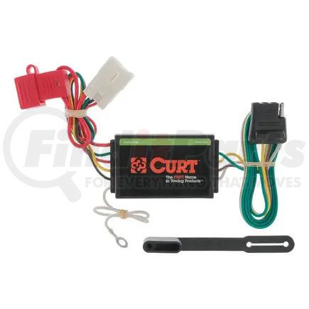CURT Manufacturing 56039 Custom 4-Flat; Select Mitsubishi Endeavor; OEM Tow Package Required