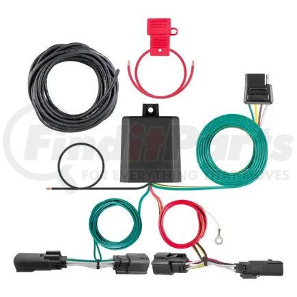 CURT MANUFACTURING 56456 Custom Wiring Harness; 4-Way Flat Output; Select Buick Encore
